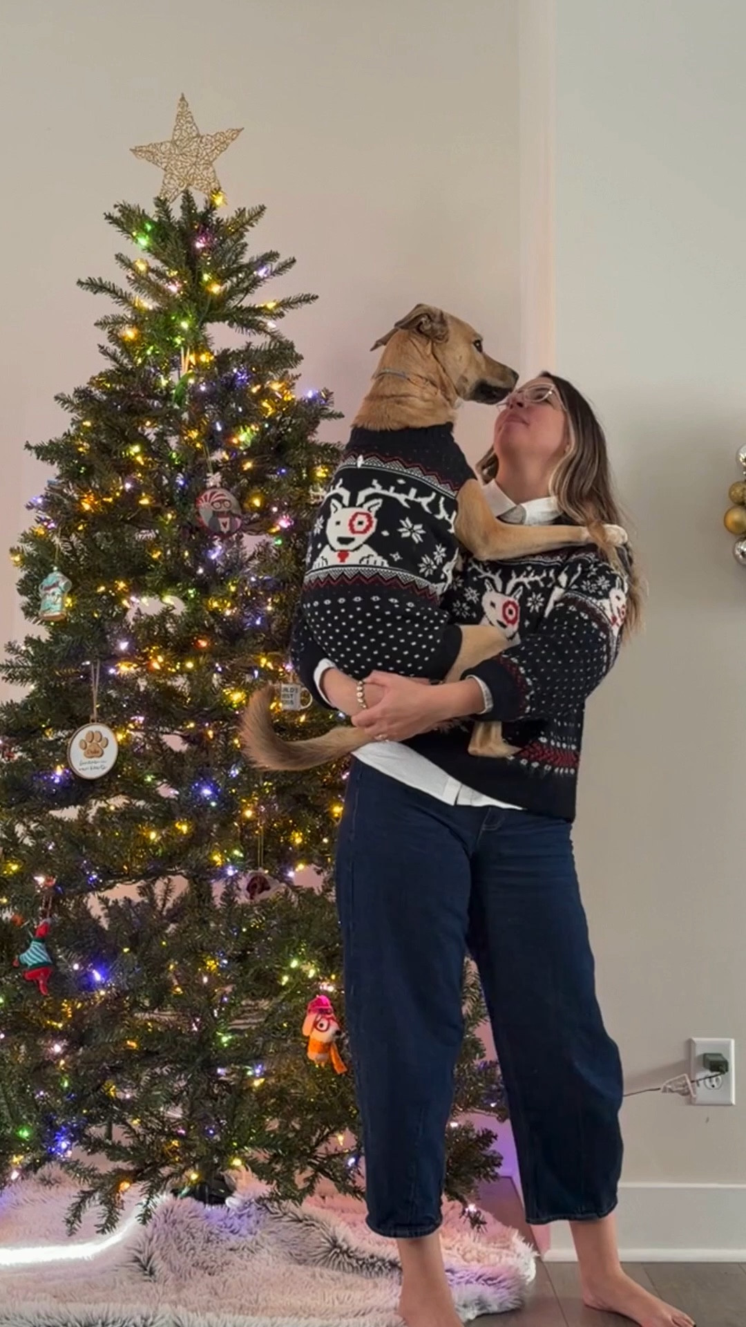 Target Christmas sweaters for pups + humans 🐾🎄 Matching holiday outfits that make every photo 1000x cuter. Perfect for December photos, holiday parties, and festive walks.
Pet fashion • Christmas outfits • Target sweaters
#DogMomLife #HolidayStyle #TargetFinds#LTKCyberWeek 

#LTKGiftGuide #LTKHoliday