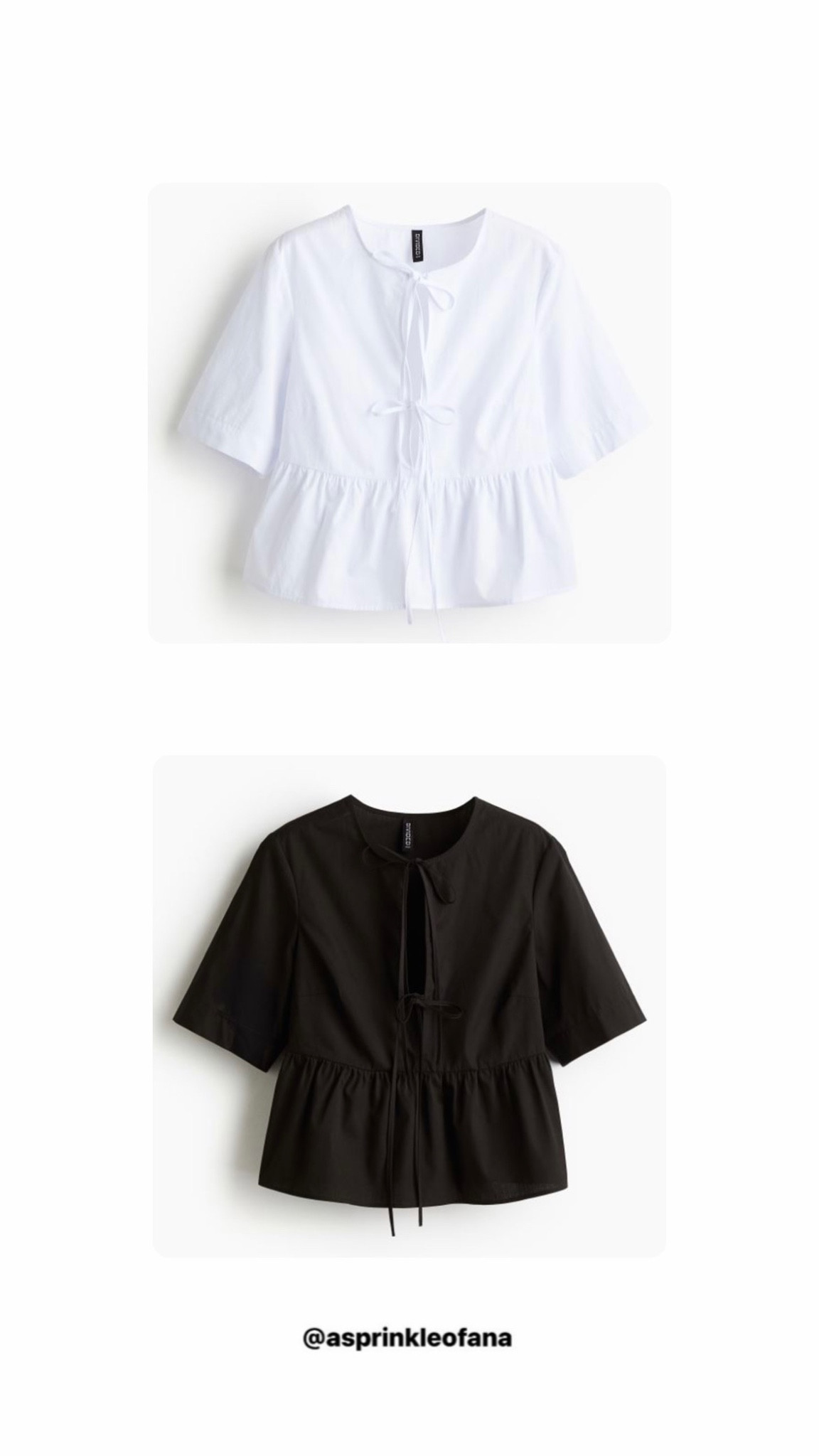 Cutest tie-front tops 🎀

#LTKstyletip #LTKsummer