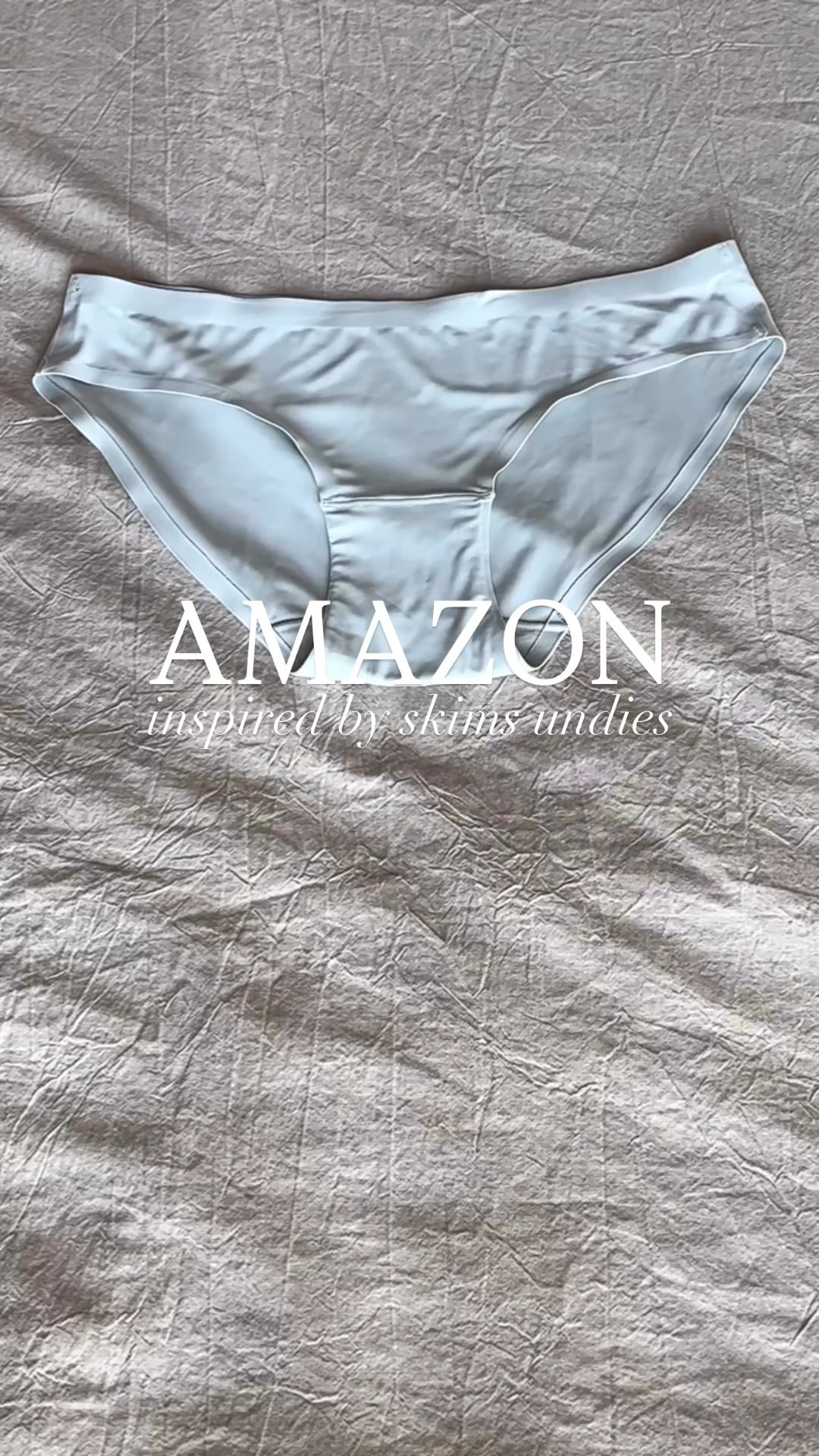 These seamless undies remind us of SKIMS! They are so buttery soft & stretchy! 🧈✨

#amazonfinds #seamless #skimsinspired #amazonfashion #amazonmusthaves #thesistershoppers 

#LTKActive #LTKBeauty #LTKHome