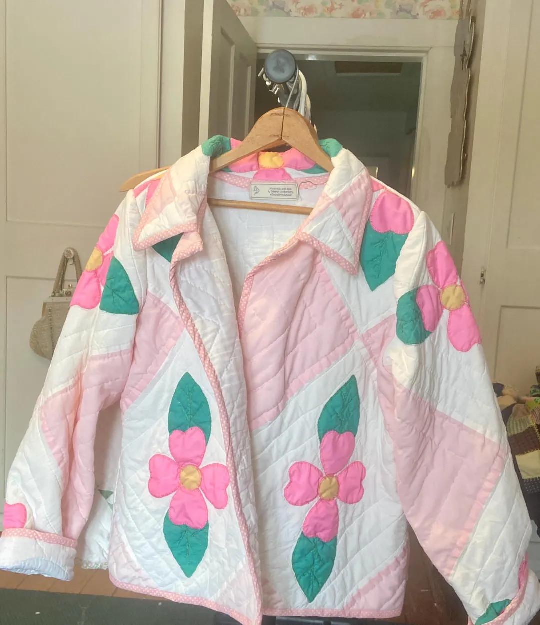 XL Lightweight Upcycled Vintage Quilt Coat - Etsy | Etsy (US)