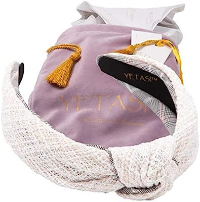 YETASI Luxury Headband Designer Headbands Knot headbands Cute NO Headache headband Hair Headbands... | Amazon (US)