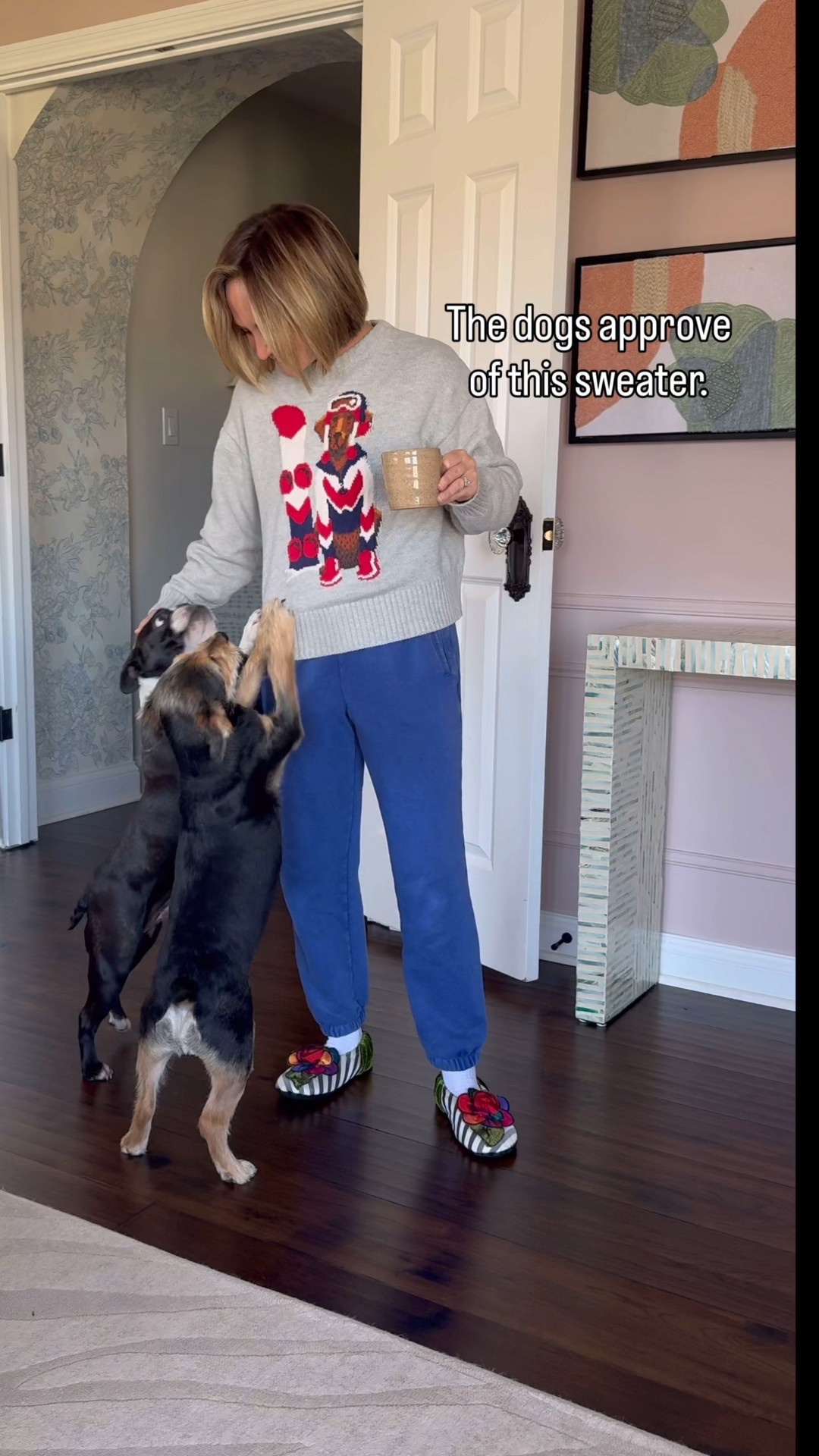 Dogs on sweaters is totally my jam!

Luckily, the sweatpants and sweater are both available in petites 

#LTKootd #LTKfitnessgoals #LTKPetite