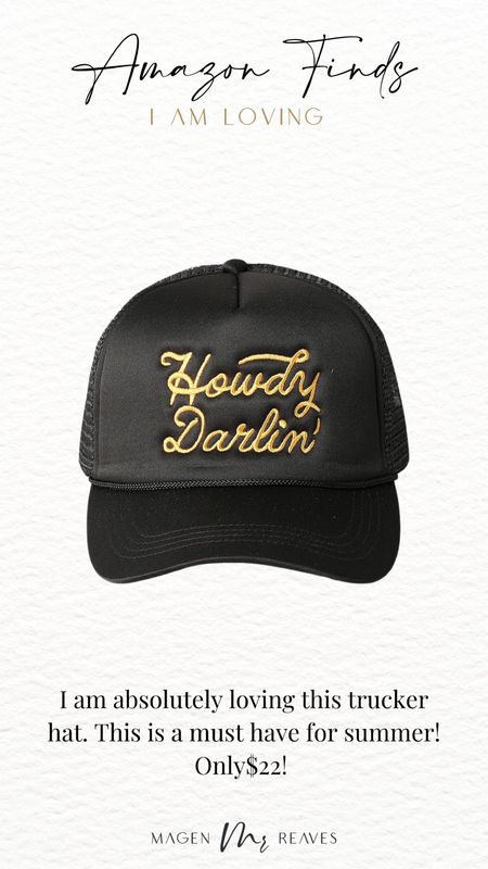 Amazon finds - trucker hat - outfit inspo

#LTKSeasonal #LTKStyleTip
