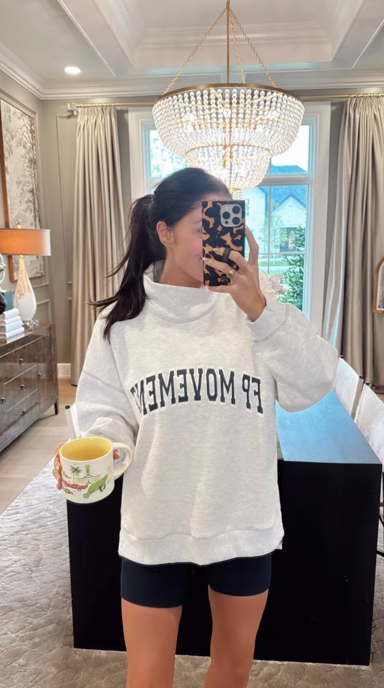 The viral FP movement hoodie!! Love throwing this on before a workout! Wearing a small!

Activewear, new arrivals, casual outfit, spring fashion, katy roach
 

#LTKfitnessgoals #LTKSeasonal #LTKootd