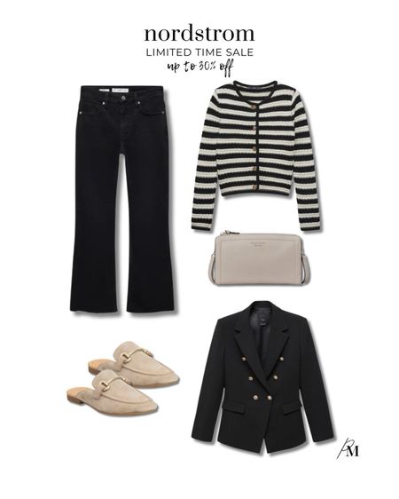 Nordstrom limited time sale, get up to 30% off select items. I love this cropped flare jeans and stiped cardigan. 

#LTKsalealert #LTKSeasonal #LTKstyletip