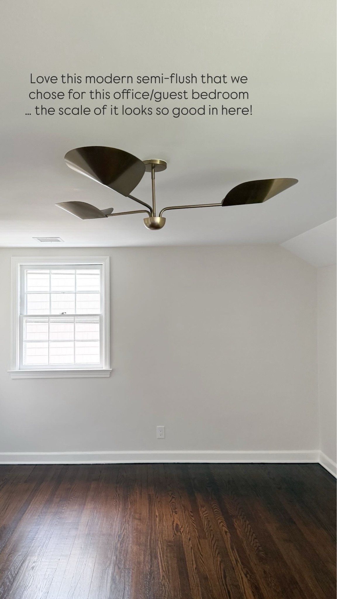 Added this cool light to an office/guest bedroom that’s in working on and it’s perfect! Love the larger size and mixed metal.

#LTKHome #LTKWorkwear #LTKdayinmylife