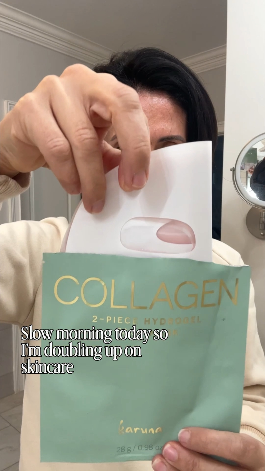 Slow mornings don’t happen often, so when they do, I lean all the way in. Normally my skincare routine takes about five minutes, but today I doubled up. Starting with a collagen mask from Karuna Skin for that glassy, hydrated glow, then layering my red light mask right over the leftover serum. Thirty quiet minutes of intentional care felt like the most decadent way to start the day. ✨

#LTKselfcare #LTKmorningroutine #LTKBeauty