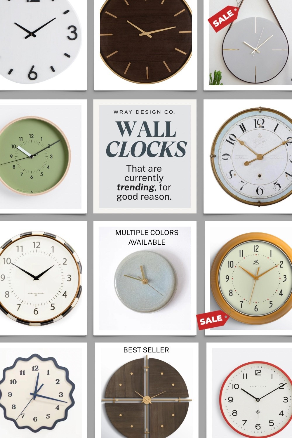 Wall clocks are having a major moment, and this edit proves why. From $50 to splurge worthy finds from MacKenzie-Childs, there’s something for every budget size!

#LTKSaleAlert #LTKHome