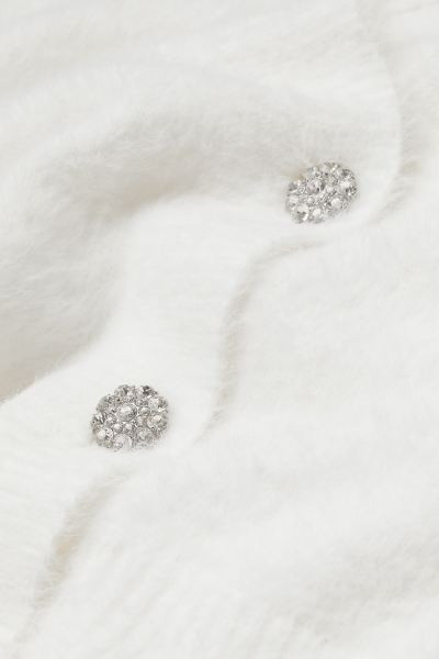 Rhinestone-button Cardigan | H&M (US + CA)