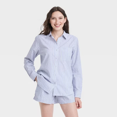 Shop all Universal ThreadWomen's Long Sleeve Collared Button-Down Shirt - Universal Thread™4.2 ... | Target
