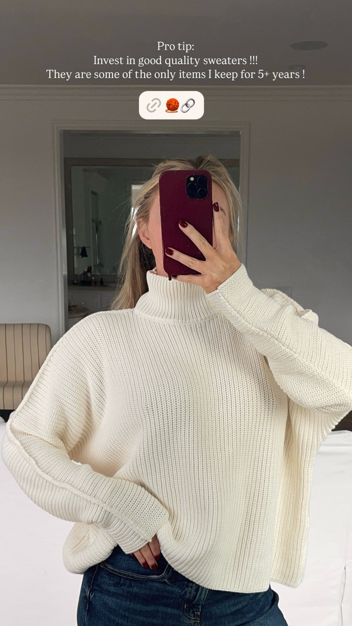 Size m !!! @frankandeileen #frankandeileenpartner #wearloverepeat