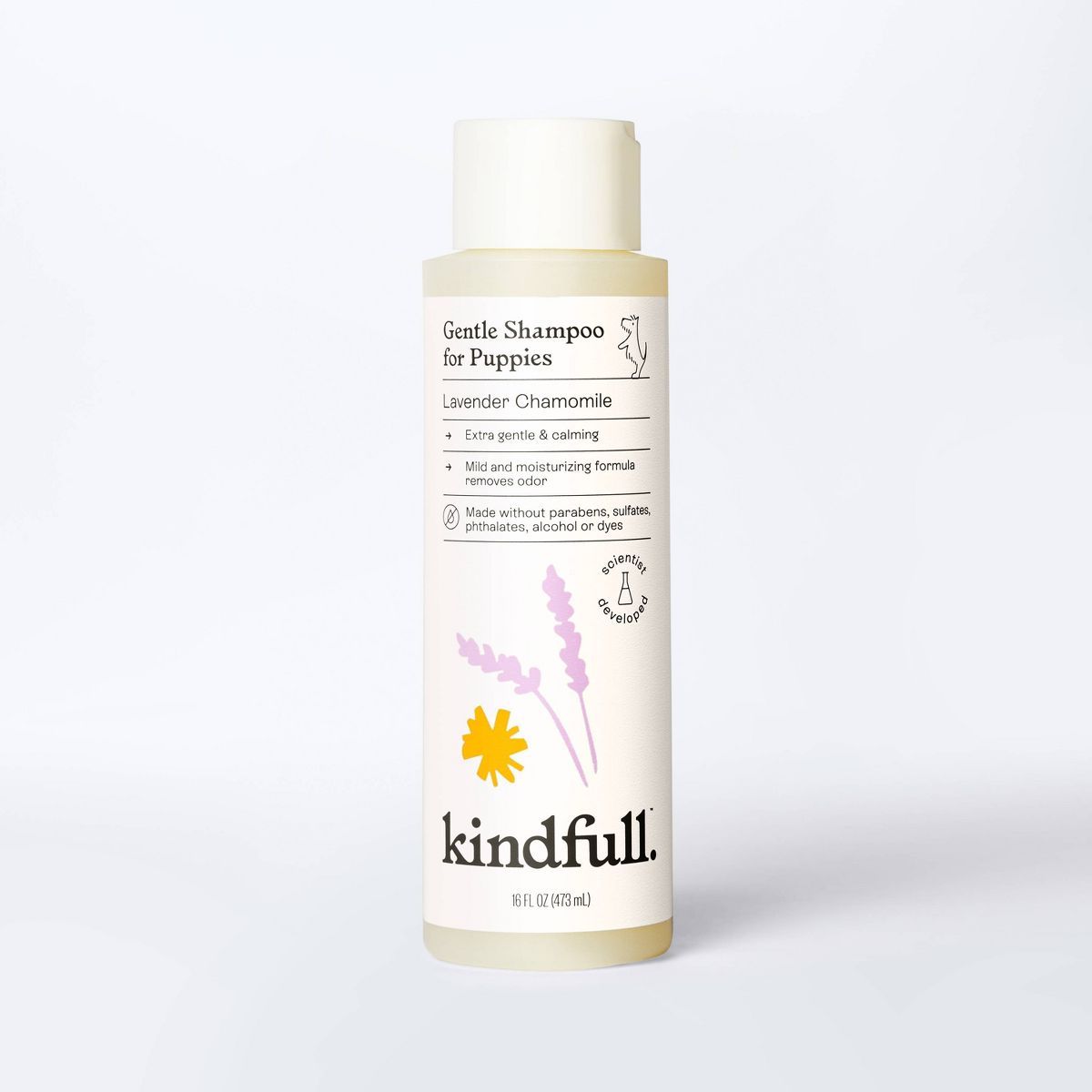 Lavender Chamomile Gentle Puppy Shampoo - 16 fl oz - Kindfull™ | Target