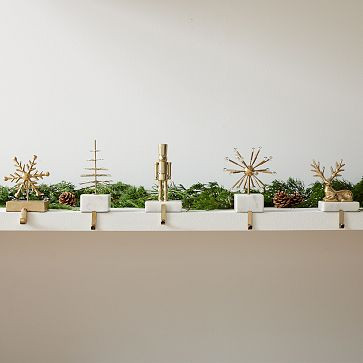 Reindeer Stocking Holder | West Elm (US)