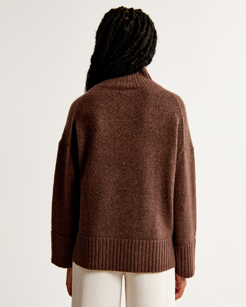 Women's Tuckable Easy Turtleneck Sweater | Women's Up To 30% Off Select Styles | Abercrombie.com | Abercrombie & Fitch (US)