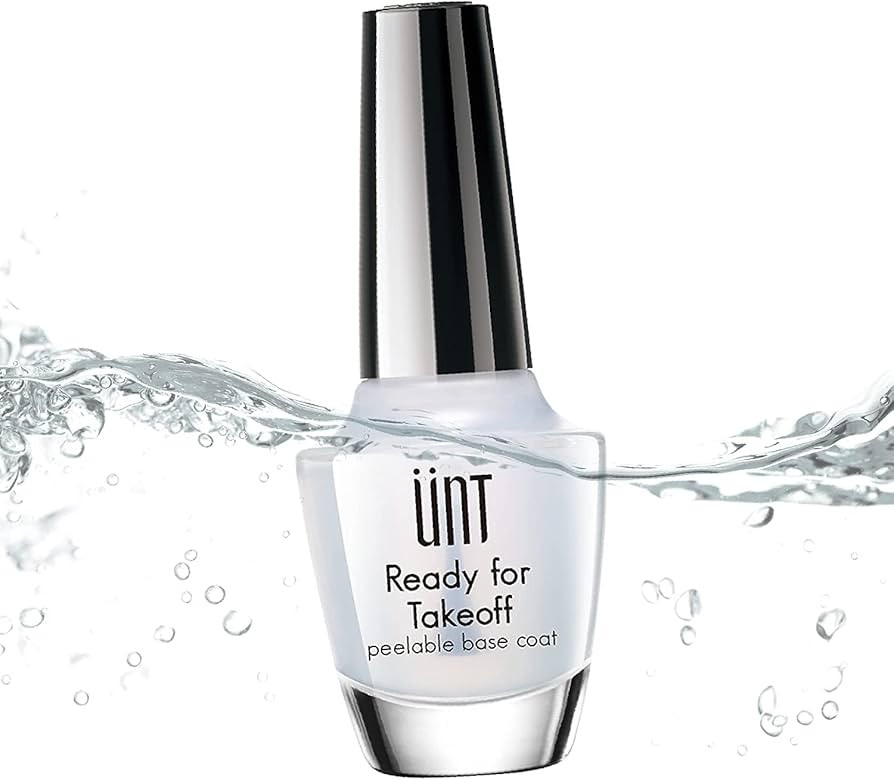 UNT Ready for Takeoff Peelable Base Coat, Peel Off Cuticle Guard Skin Barrier Protector for Nail ... | Amazon (US)