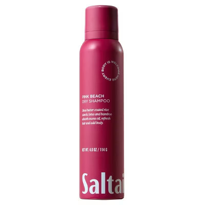 Saltair Pink Beach Dry Shampoo: Basic Cleansing, All Hair Types, Aerosol Form, 4 oz Net Weight | Target