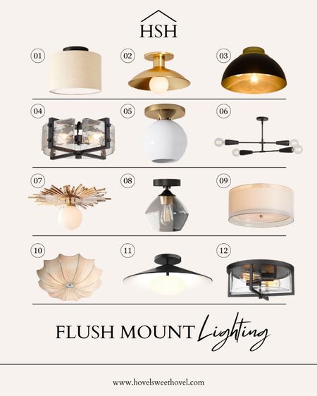 Flush mount lighting ideas

#LTKHome