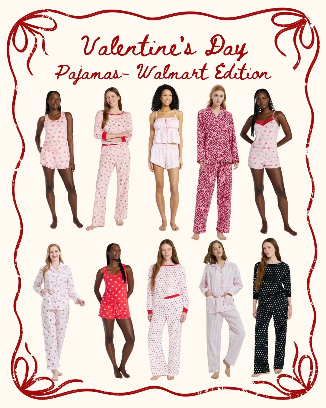 Valentine’s Pajamas- Walmart Edition Part 2💘💘💘💤💤💤

#LTKgrwm #LTKSaleAlert #LTKmorningroutine