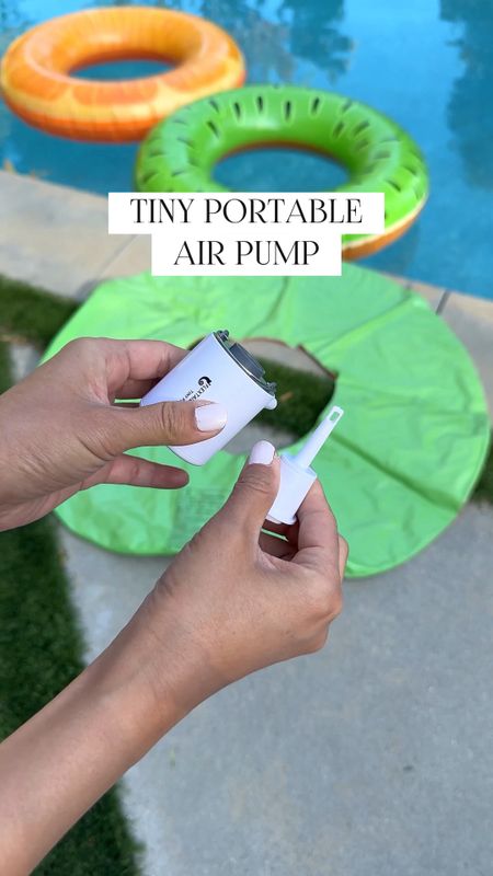 This small and mighty air pump! Never thought of deflating my floats at the end of summer! Holds a charge of up to 15 minutes so it’s great to use for camping trips too! 

Amazon pool floats pool air pump beach ball

#LTKSaleAlert #LTKFindsUnder100 #LTKHome