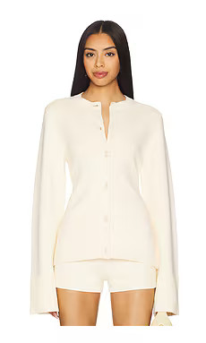 SER.O.YA Tira Cardigan in Eggshell from Revolve.com | Revolve Clothing (Global)