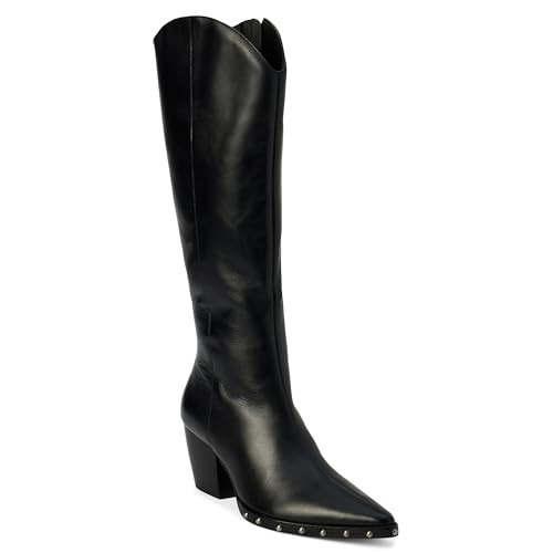 Matisse Women’s Judd Pointed Toe Knee High Boot, Black, 8.5 | Amazon (US)