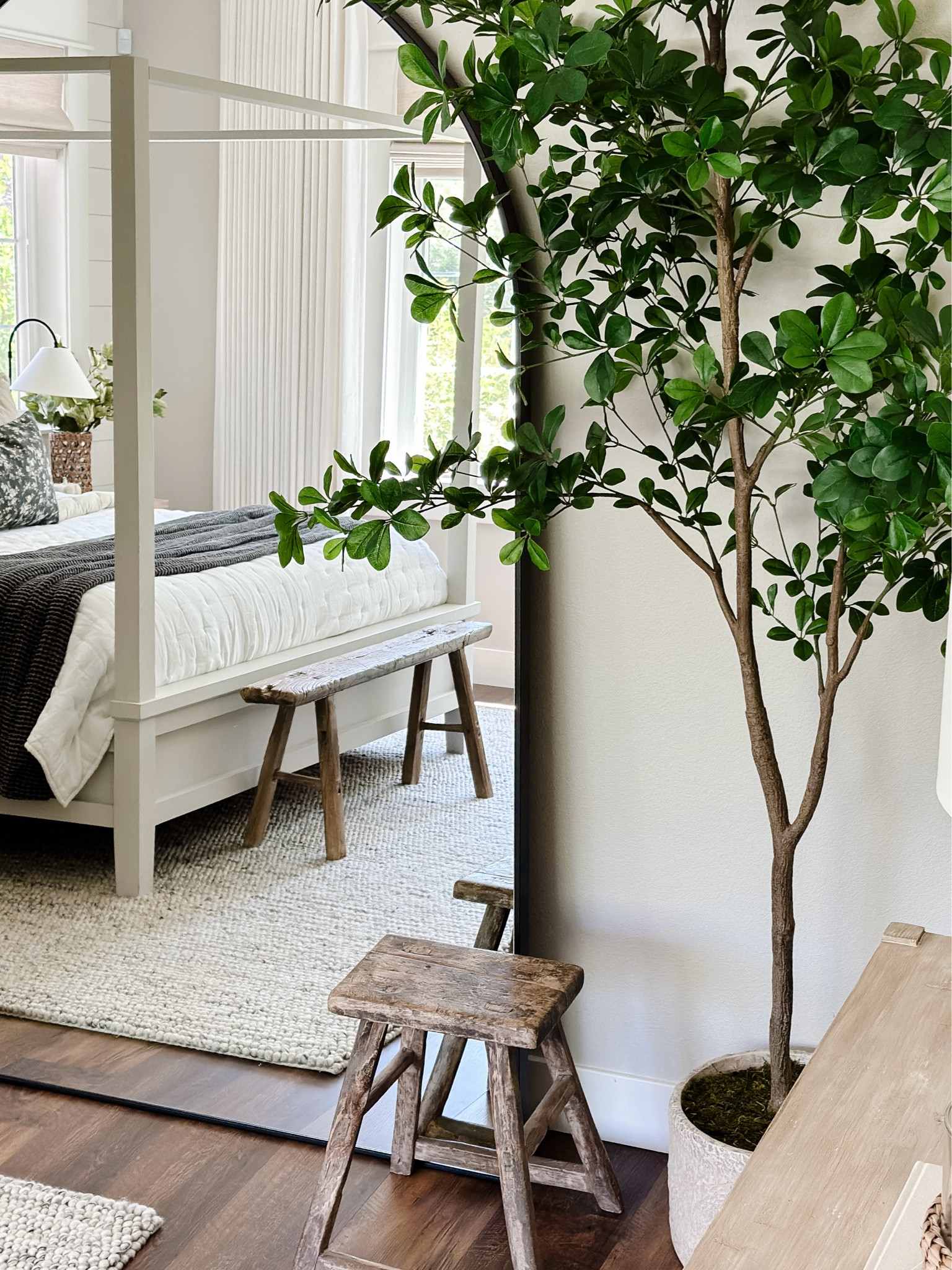 Have a large open wall, add and oversized mirror to instantly make the space feel bigger.  


#LTKSaleAlert #LTKStyleTip #LTKHome