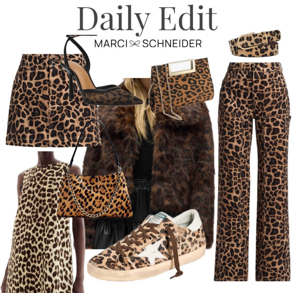 ✨ Leopard isn’t just a trend, it’s a forever mood. 🐆
This fall I’m doubling down on spots — from faux fur jackets to sleek shift dresses, wide-leg pants, sneakers, heels, and even the tiniest leopard belt. The trick? Choose your prints wisely and let them be the star. Leopard is fashion’s most loyal neutral — it never really went out of style, you just have to know how to wear it.

Would you go bold in head-to-toe leopard or keep it subtle with just a bag or belt? 👀

#DailyEdit #LeopardLuxe #FallStyle #FallFashion2025 #TrendAlert #AnimalPrint #LeopardPrint #StreetStyleInspo #OOTDInspo #FallWardrobe #FallTrends #StyleCrush #SpottedInLeopard #MaximalistStyle #EditorialStyle #ChicAndWild
