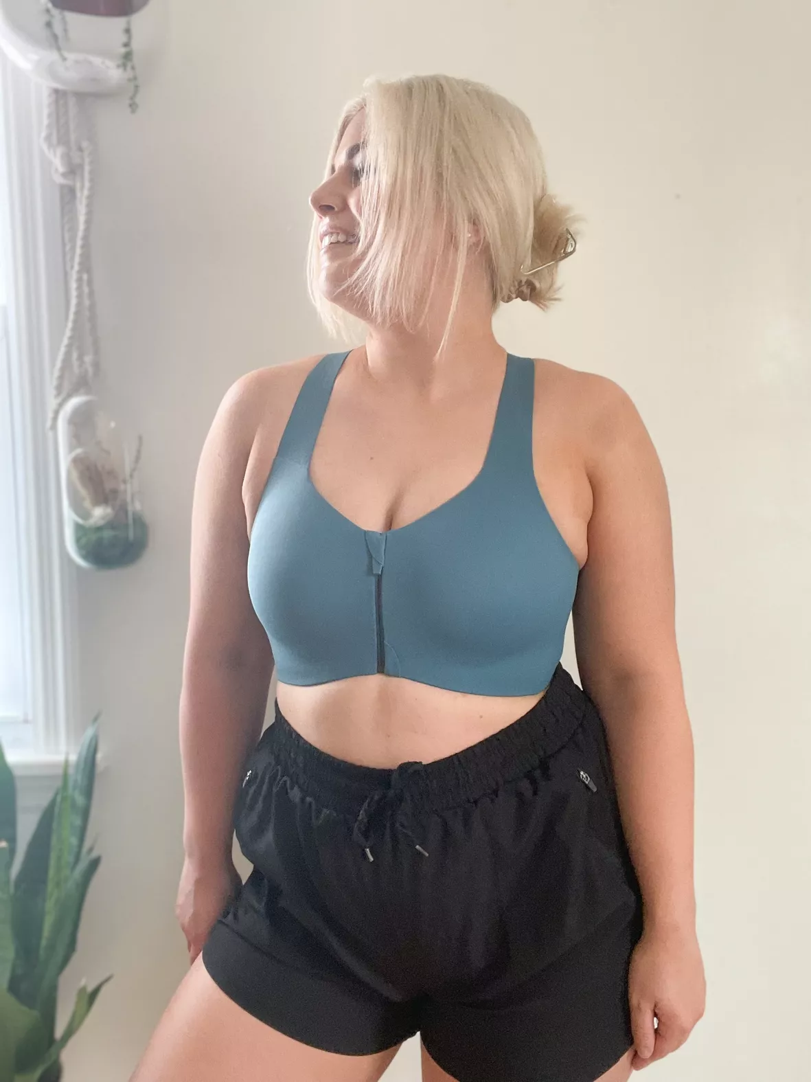 Pin on Front closure sports bra