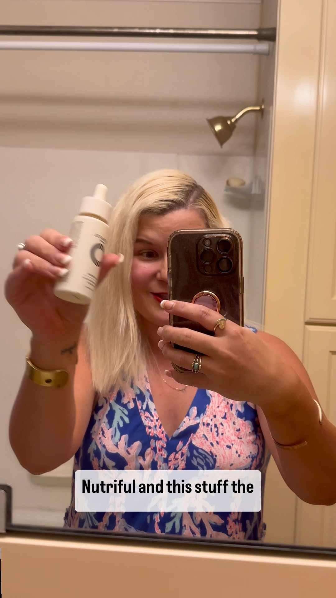 An update on my hair loss and trying to save it: I have been using Nutrafol Serum and Moerie for four almost five months and I am finally noticing a difference. The shedding has gotten less, and my hair has not only gotten thicker, but longer as well. So here is hoping I continue to see a positive difference. 🙏🏻 

#LTKVideo #LTKBeauty #LTKStyleTip