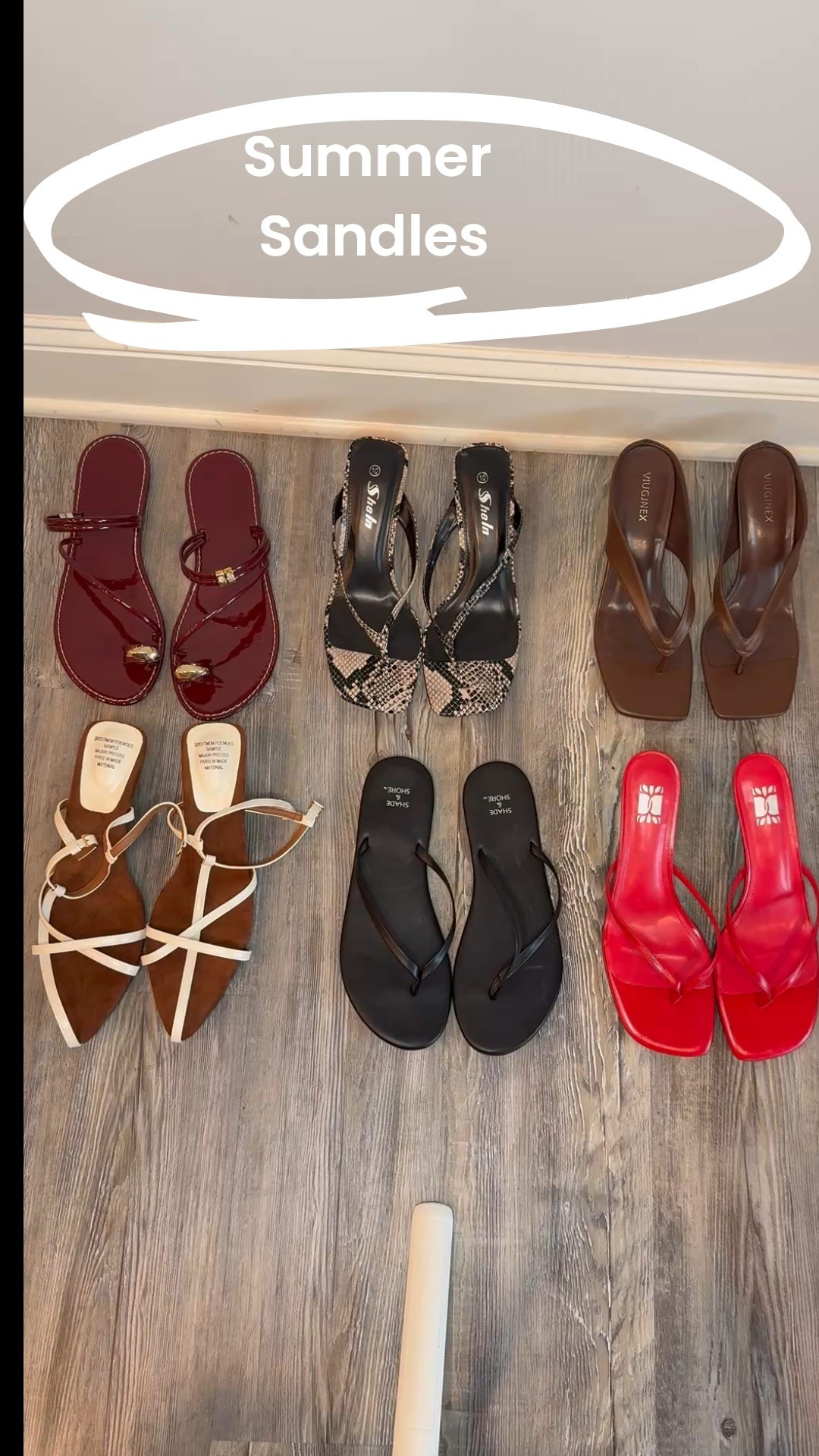 Summer sandle collection 

#LTKMidsize #LTKSummerEdit #LTKStyleTip