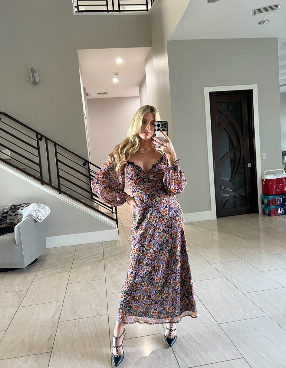 Love this dress! On sale currently on ASTR - fits true to size and is a great winter wedding guest dress 

#LTKwedding #LTKSeasonal #LTKstyletip