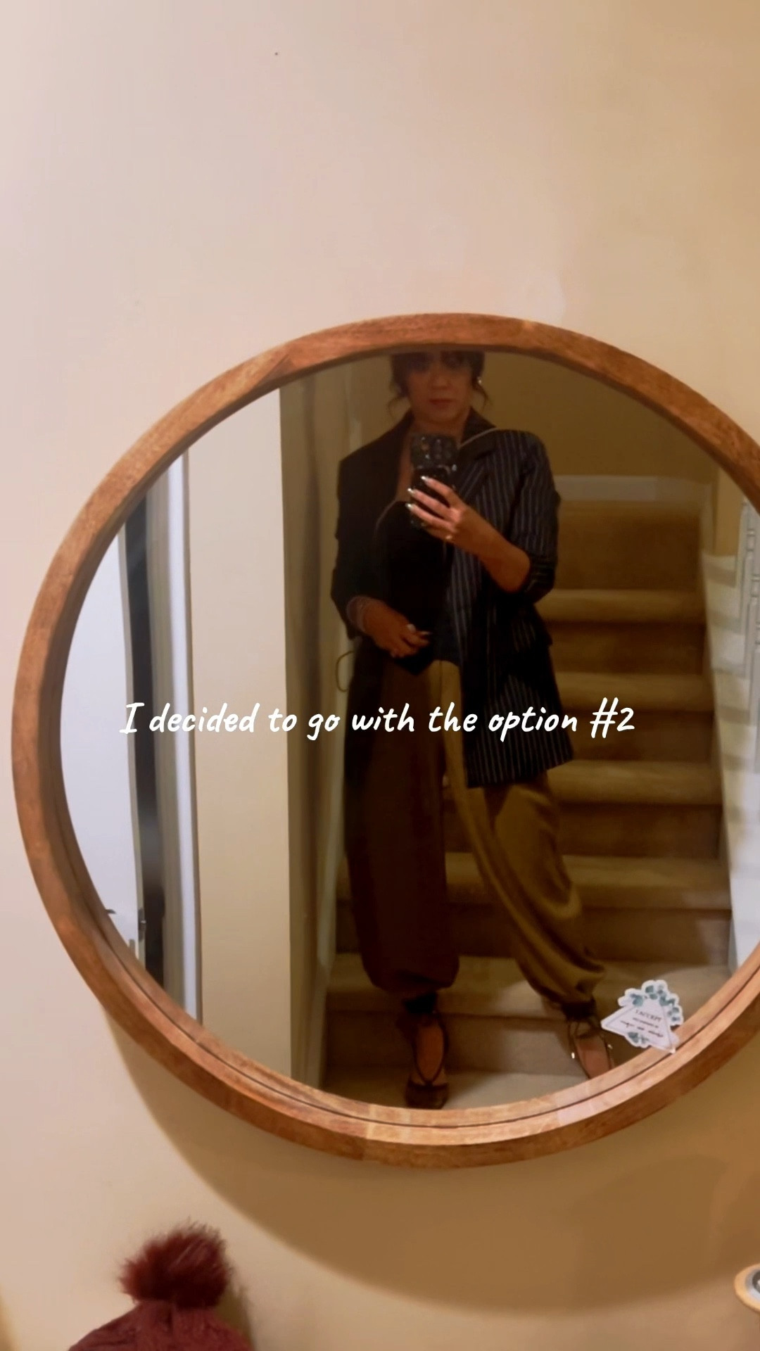 I chose option #2 for the art show last night—black pinstripe bustier corset with a matching blazer and khaki barrel trousers. I didn’t expect my pearl chrome press-on nails to steal the show! So many compliments, and no one believed they were press-ons 😝💅

#LTKPetite #LTKootd