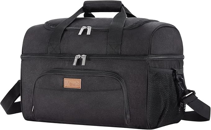 Lifewit Large Cooler Bag Insulated Lunch Bag Lightweight Portable Cool Bag Double Layer for Picni... | Amazon (US)
