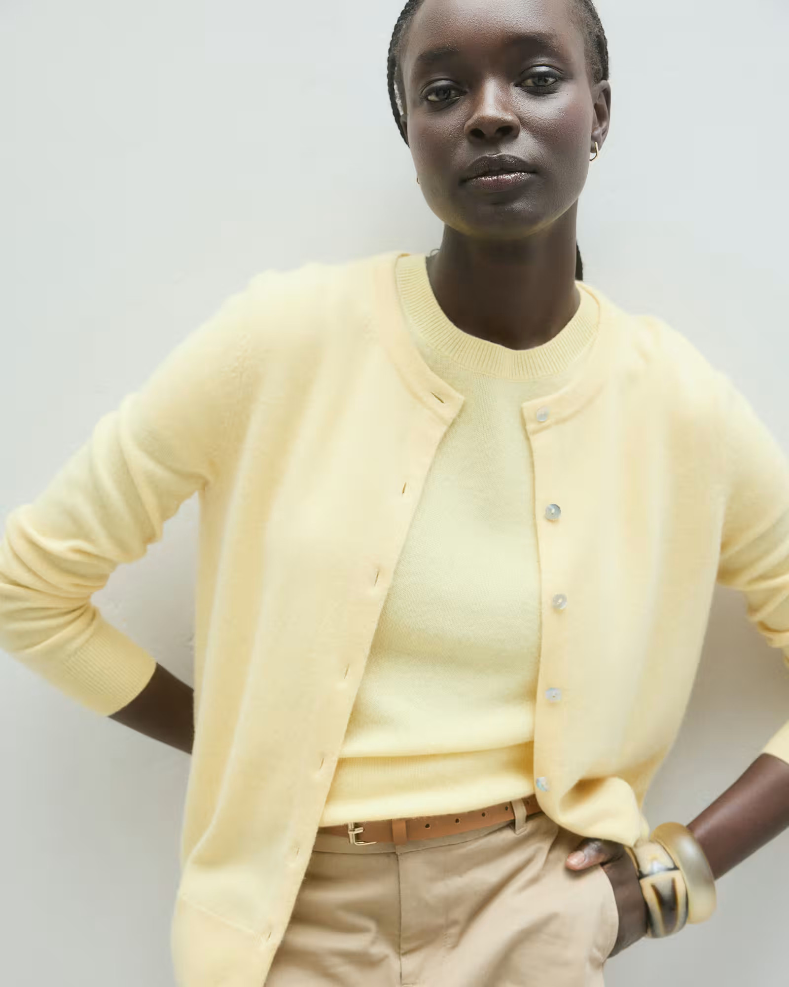 Mongolian Cashmere Cardigan Sweater | Quince