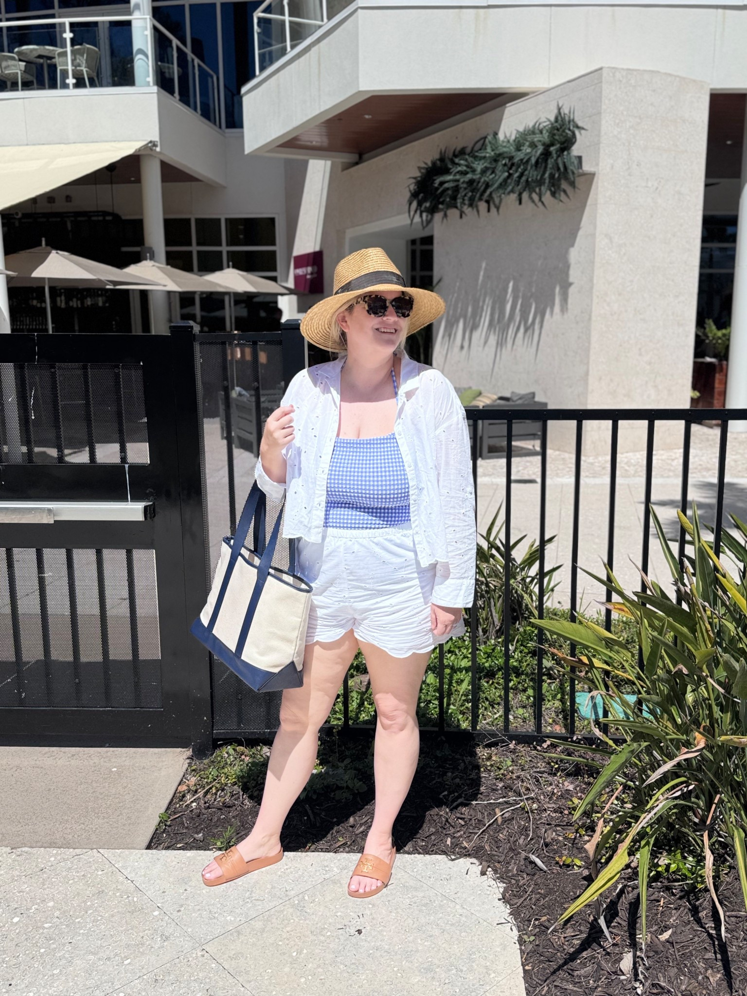 This white eyelet set makes the perfect cover up! Comes in yellow too. I love this gingham swim suit. Wear it with or without straps. 

#eyelet #target #jcrewfactory

#LTKPlusSize #LTKFindsUnder50 #LTKStyleTip