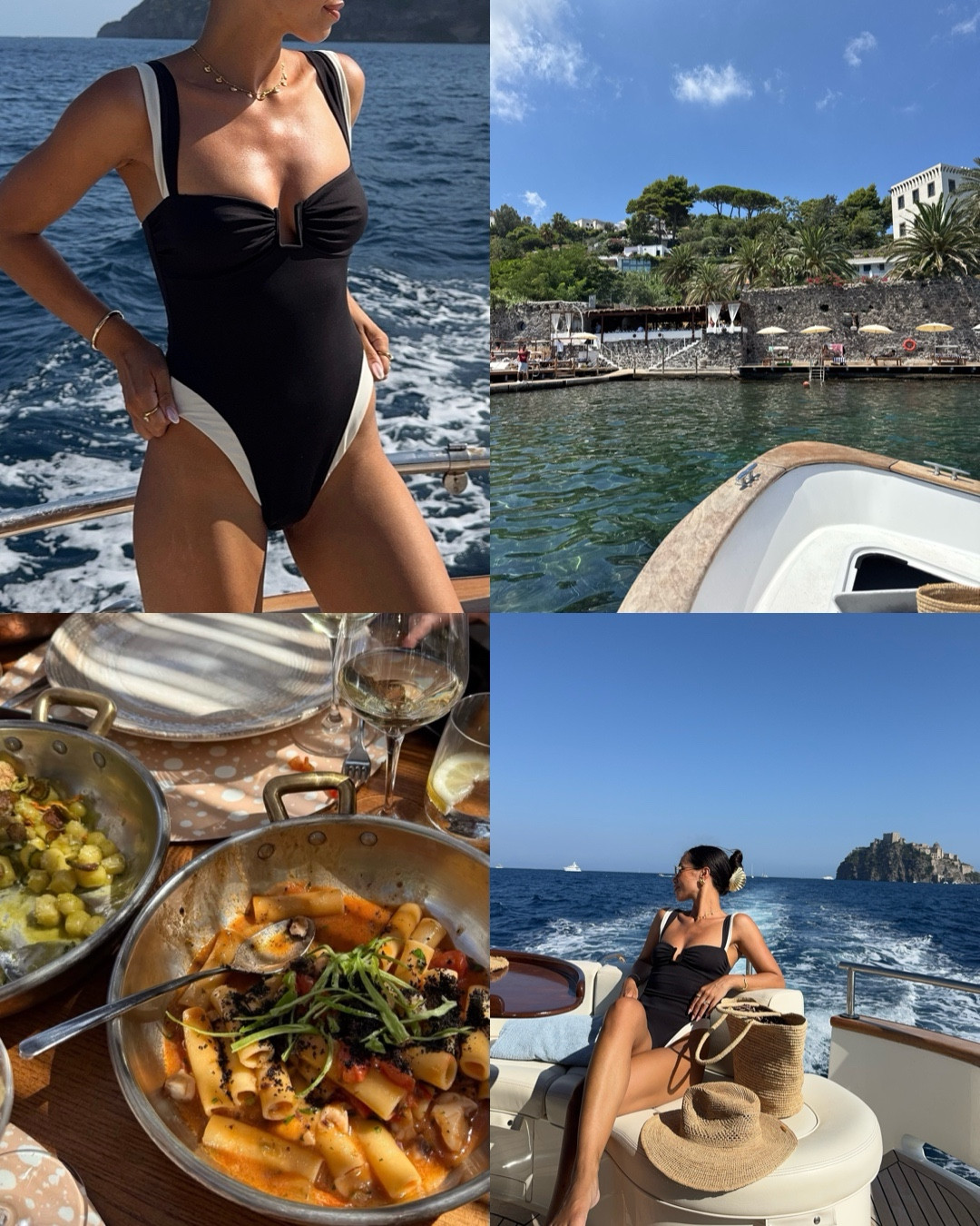 La Dolce Vita 🇮🇹❤️✨ use the code ITALY15 for 15% off Away That Day 

Boat day, swimwear, holiday wardrobe, black bikini 

#LTKsummer #LTKswimwear #LTKeurope