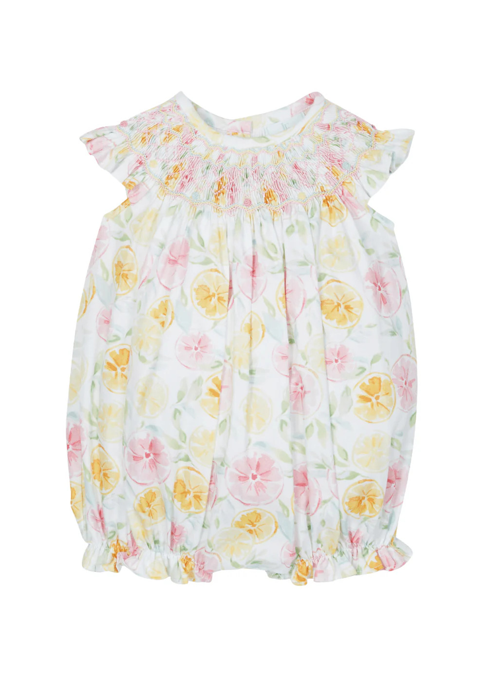 Tutti Frutti Bishop Bubble - Baby Smocked Clothes | Little English