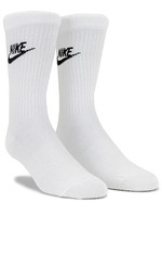 Click for more info about NK 3 Pack NSW Everyday Essential Crew Socks in White