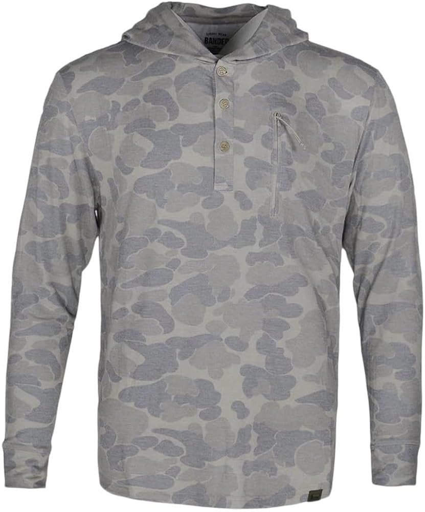 Banded Tec Casual Hooded Henley – Lightweight, Moisture-Wicking, Stretch Performance Hoodie | Amazon (US)