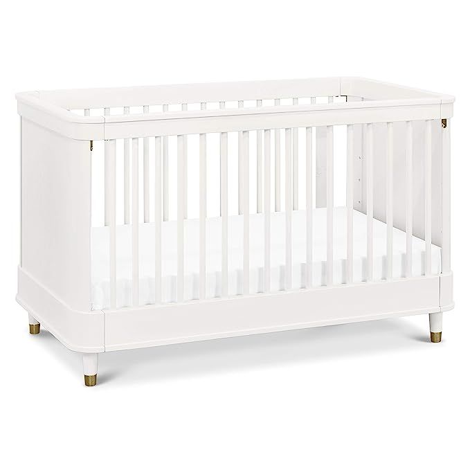Million Dollar Baby Tanner 3-in-1 Convertible Crib in Warm White, Greenguard Gold Certified | Amazon (US)