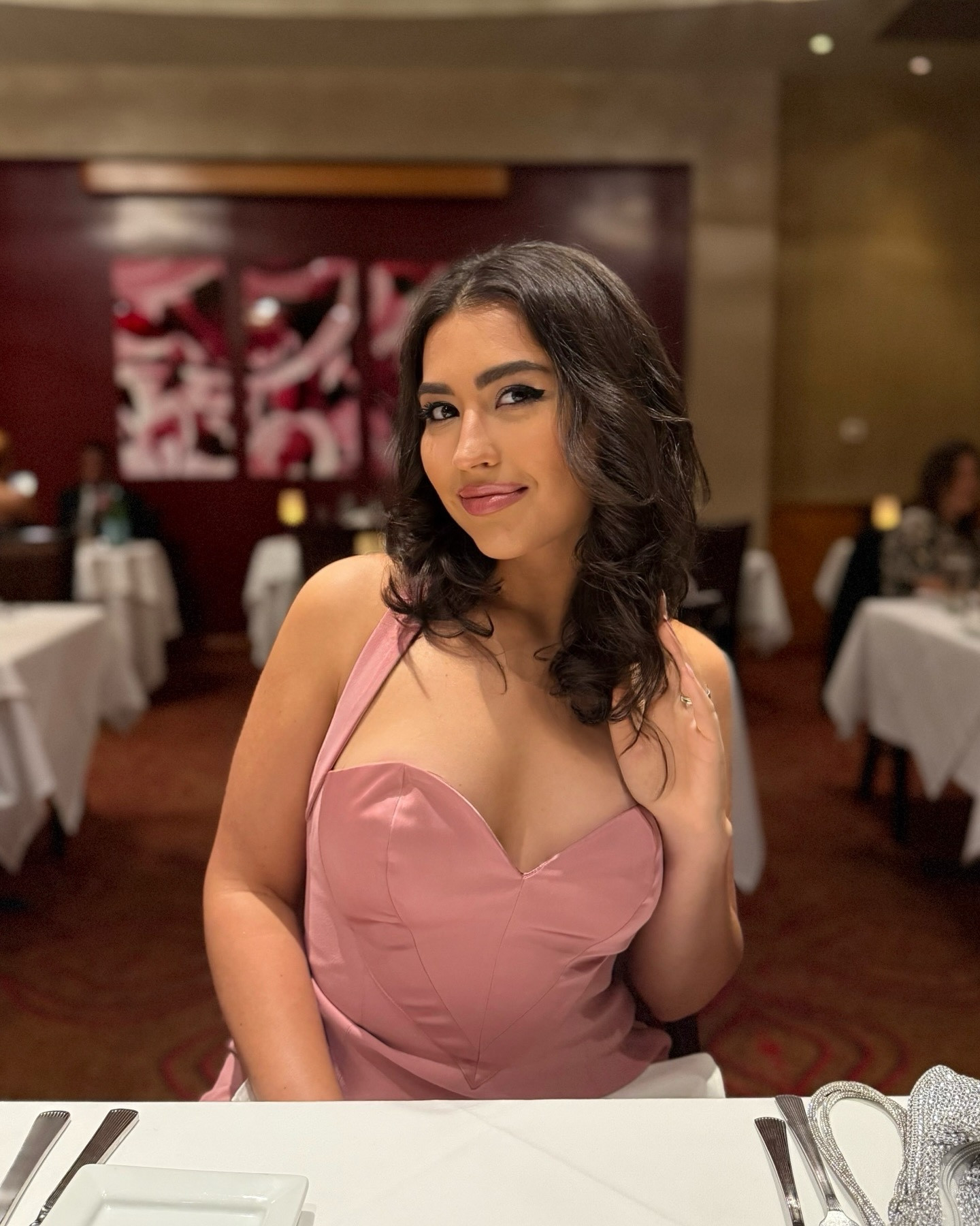 I can’t tag the dress, but it’s by @ohpolly - LENORE
Heart-Detail Halterneck A-Line Mini Dress in Dusty Pink

#LTKPetite #LTKBeauty #LTKMostLoved