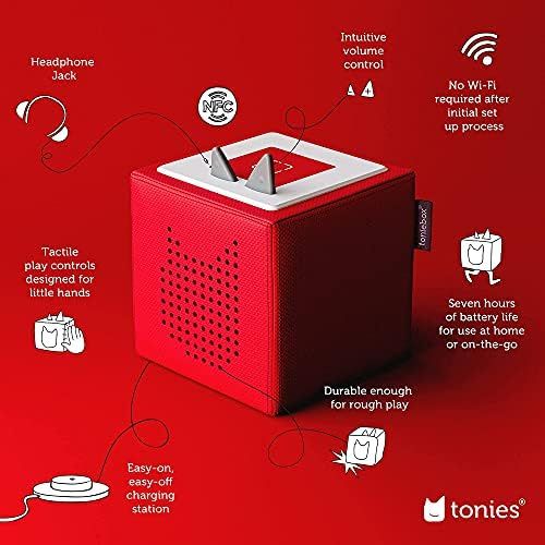 Toniebox Audio Player Starter Set with Playtime Puppy - Listen, Learn, and Play with One Huggable... | Amazon (US)