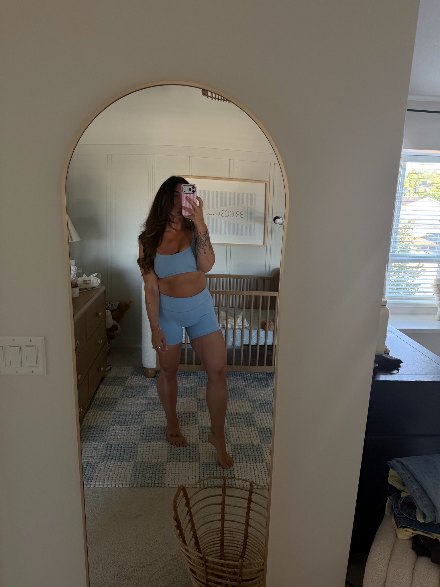 Living in this workout set all summer. 
M top, 6 bottoms

#LTKsummer