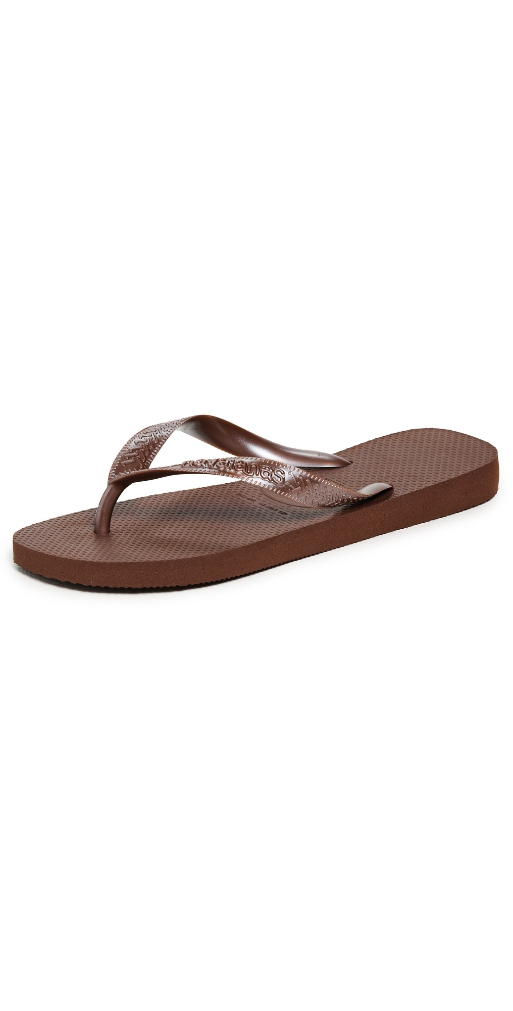 Havaianas Top Tiras Flip Flop Dark Brown 11/12 | Shopbop