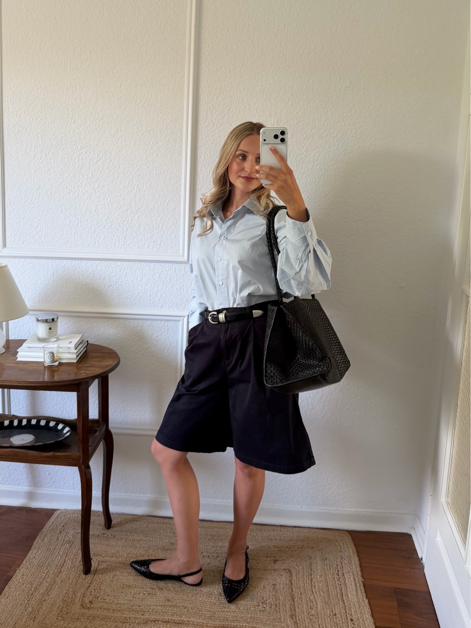 All blue 💙 Bermudashorts sind auch perfekt fürs Office

#LTKdeutschland #LTKworkwear #LTKsummer