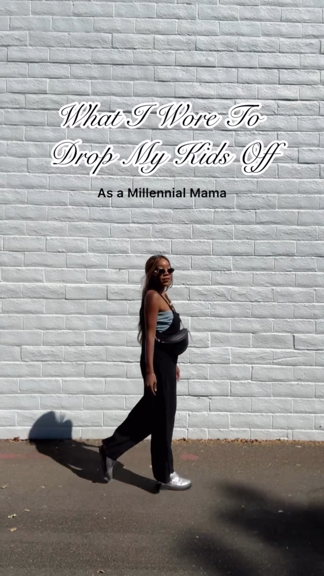 What I Wore To Drop My Kids Off 🚍 DAY 2 

Casual and comfy was the vibe today. Today was picture day so we were up early getting hair combed and outfits pressed. On days like today comfy and casual are always going to be my go-to and there is nothing easier to throw and GO than a great pair of overalls or a jumper. 

To keep the outfit playful and more fun add a statement accessories like a fun bag or metallic shoes. 

*If you want to twin all of my everyday school style is linked for you in my @shop.ltk 🫶🏽
.
.
.
.
.
#momswithstyle #momlifeunfiltered #californiamom #stylereels #stylereel #ltkfashion #grwmreel #stylereels #everydayoutfits #everydayoutfit #halara #momstyleblogger #vacaville #vacavilleca #styletipsforwomen #styleinsta