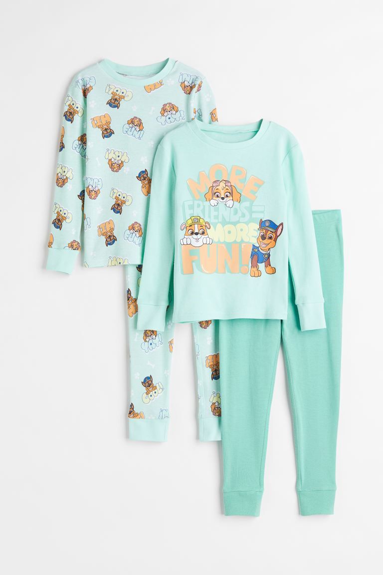 2-pack Printed Pajamas | H&M (US)