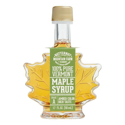 Mini Butternut Mountain Farm Maple Leaf Syrup by World Market | World Market
