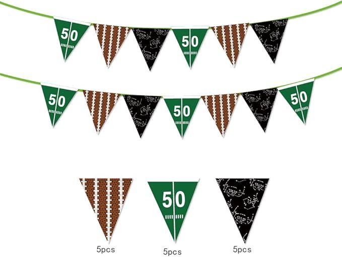 Football Banner,Game Day Banner,Taigate Banner,Football Party,Sports Day Party,Football Decoratio... | Amazon (US)