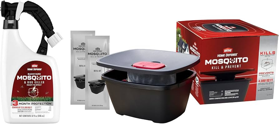 Ortho Home Defense Mosquito Bundle, Includes Backyard Mosquito and Bug Killer Ready-to-Spray, Mos... | Amazon (US)